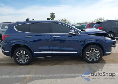 2021 Hyundai Santa Fe Calligraphy z USA, uszkodzony, nr VIN 5NMS5DAL5MH345265